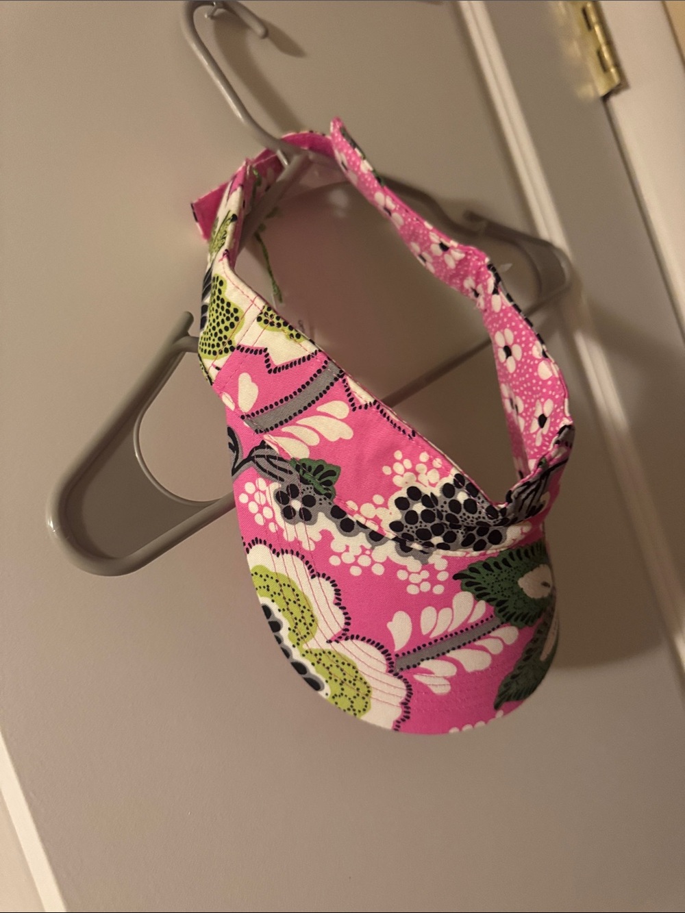 Vera Bradley women’s summer new colorful flower print visor shade hat